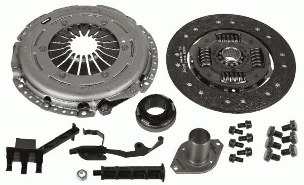 Комплект зчеплення (240мм) AUDI A4 ALLROAD B8, A4 B8, A5, A6 C7, Q5 1.8-2.8 10.07-09.18 SACHS 3000 970 072 (фото 1)