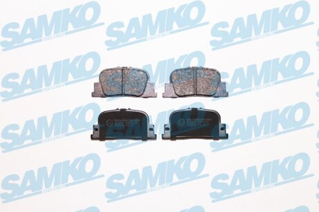 Тормозные колодки дисковые, комплект SAMKO 5SP1112