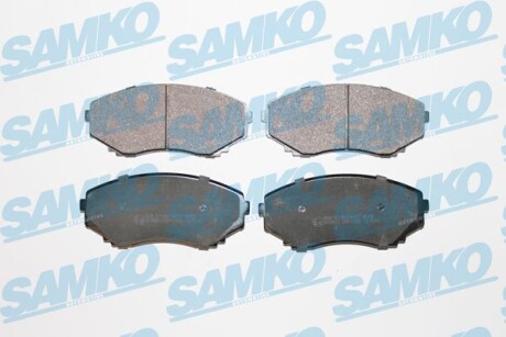 Тормозные колодки дисковые, комплект SAMKO 5SP1132