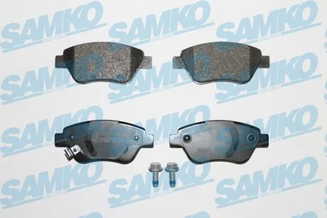 Тормозные колодки дисковые, комплект SAMKO 5SP1247