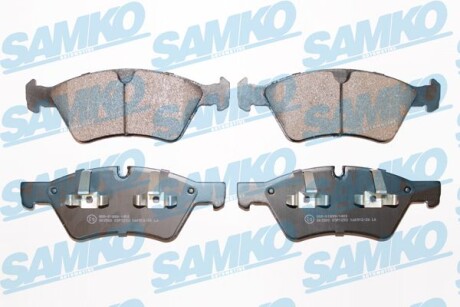 Тормозные колодки дисковые, комплект SAMKO 5SP1253