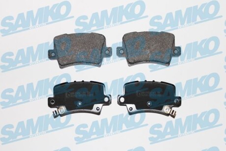 Тормозные колодки дисковые, комплект SAMKO 5SP1273