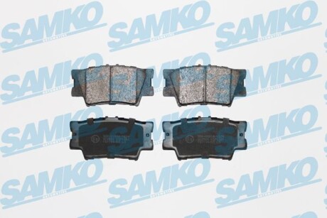 Тормозные колодки дисковые, комплект SAMKO 5SP1281
