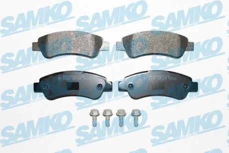 Тормозные колодки дисковые, комплект SAMKO 5SP1289