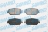 Тормозные колодки дисковые, комплект SAMKO 5SP1361 (фото 1)