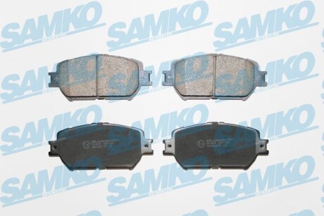 Тормозные колодки дисковые, комплект SAMKO 5SP1361