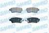 Тормозные колодки дисковые, комплект SAMKO 5SP1377 (фото 1)