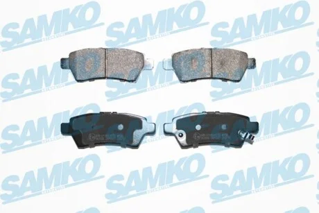 Тормозные колодки дисковые, комплект SAMKO 5SP1377