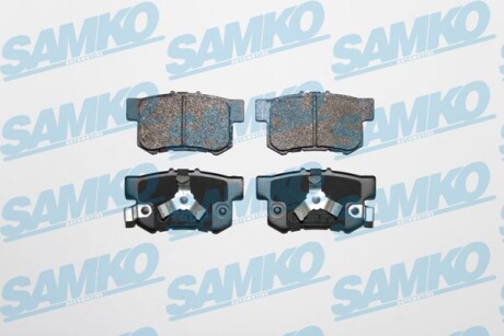 Тормозные колодки дисковые, комплект SAMKO 5SP1404