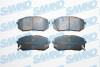 Тормозные колодки дисковые, комплект SAMKO 5SP1415 (фото 1)