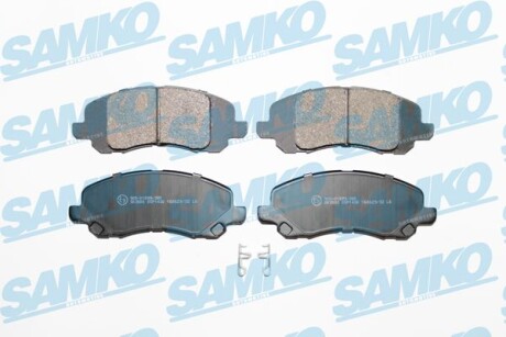 Тормозные колодки дисковые, комплект SAMKO 5SP1430