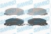 Тормозные колодки дисковые, комплект SAMKO 5SP1468 (фото 1)