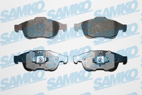 Тормозные колодки дисковые, комплект SAMKO 5SP1493