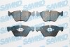 Тормозные колодки дисковые, комплект SAMKO 5SP1511 (фото 1)