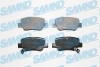 Тормозные колодки дисковые, комплект SAMKO 5SP1522 (фото 1)