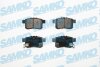 Тормозные колодки дисковые, комплект SAMKO 5SP1569 (фото 1)