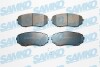 Тормозные колодки дисковые, комплект SAMKO 5SP1573 (фото 1)