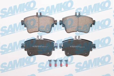 Тормозные колодки дисковые, комплект SAMKO 5SP1780