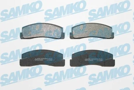 Тормозные колодки дисковые, комплект SAMKO 5SP179