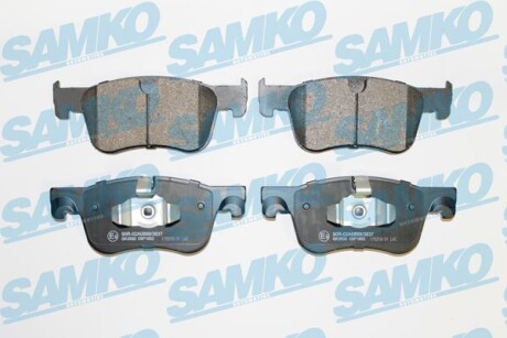 Тормозные колодки дисковые, комплект SAMKO 5SP1852