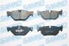 Тормозные колодки дисковые, комплект SAMKO 5SP1876 (фото 1)