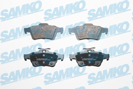 Тормозные колодки дисковые, комплект SAMKO 5SP1882