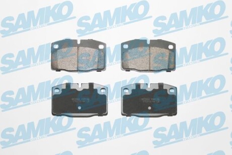 Тормозные колодки дисковые, комплект SAMKO 5SP190