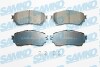 Тормозные колодки дисковые, комплект SAMKO 5SP1916 (фото 1)