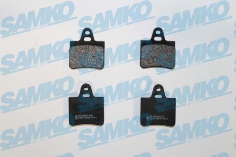 Тормозные колодки дисковые, комплект SAMKO 5SP194