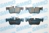 Тормозные колодки дисковые, комплект SAMKO 5SP2024 (фото 1)
