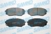 Тормозные колодки дисковые, комплект SAMKO 5SP2035 (фото 1)