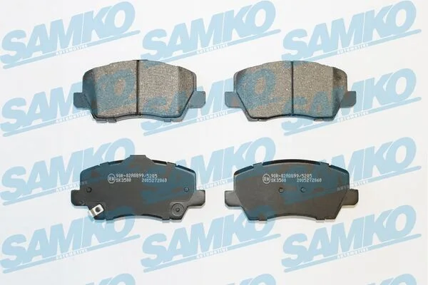 Тормозные колодки дисковые, комплект SAMKO 5SP2060 (фото 1)