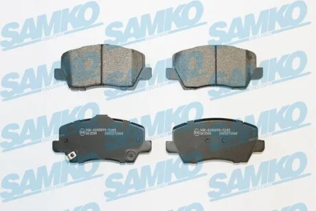 Тормозные колодки дисковые, комплект SAMKO 5SP2060