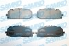 Тормозные колодки дисковые, комплект SAMKO 5SP2102 (фото 1)