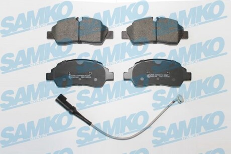 Тормозные колодки дисковые, комплект SAMKO 5SP2130A