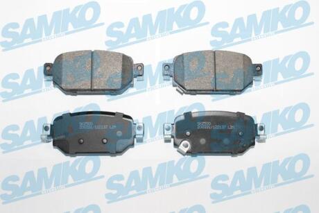 Тормозные колодки дисковые, комплект SAMKO 5SP2137