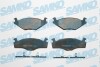 Тормозные колодки дисковые, комплект SAMKO 5SP225 (фото 1)