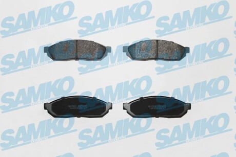 Тормозные колодки дисковые, комплект SAMKO 5SP245