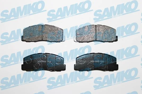 Тормозные колодки дисковые, комплект SAMKO 5SP260 (фото 1)