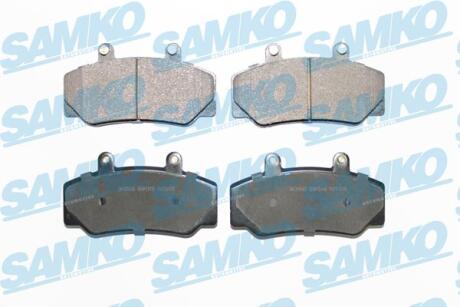Тормозные колодки дисковые, комплект SAMKO 5SP318