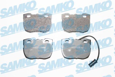 Тормозные колодки дисковые, комплект SAMKO 5SP324