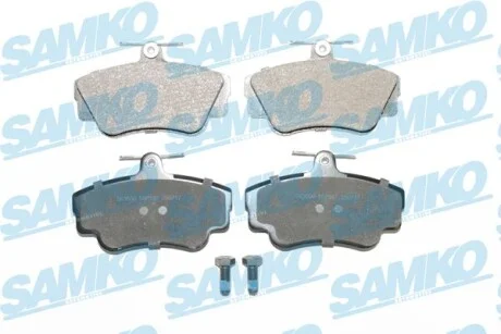 Тормозные колодки дисковые, комплект SAMKO 5SP347