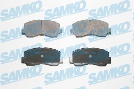 Тормозные колодки дисковые, комплект SAMKO 5SP532