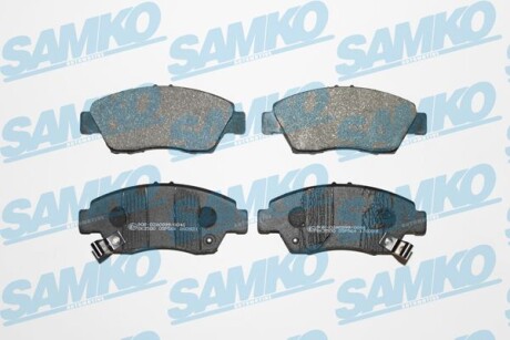 Тормозные колодки дисковые, комплект SAMKO 5SP564