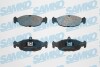 Тормозные колодки дисковые, комплект SAMKO 5SP599 (фото 1)