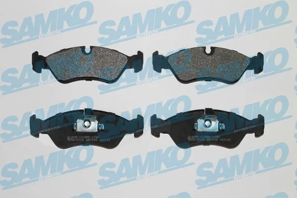 Тормозные колодки дисковые, комплект SAMKO 5SP656 (фото 1)