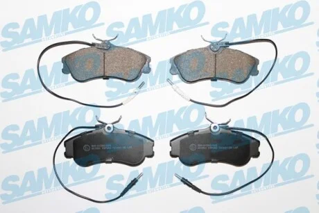 Тормозные колодки дисковые, комплект SAMKO 5SP683