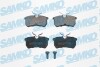 Тормозные колодки дисковые, комплект SAMKO 5SP697 (фото 1)
