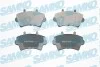 Тормозные колодки дисковые, комплект SAMKO 5SP884 (фото 1)