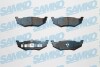 Тормозные колодки дисковые, комплект SAMKO 5SP894 (фото 1)